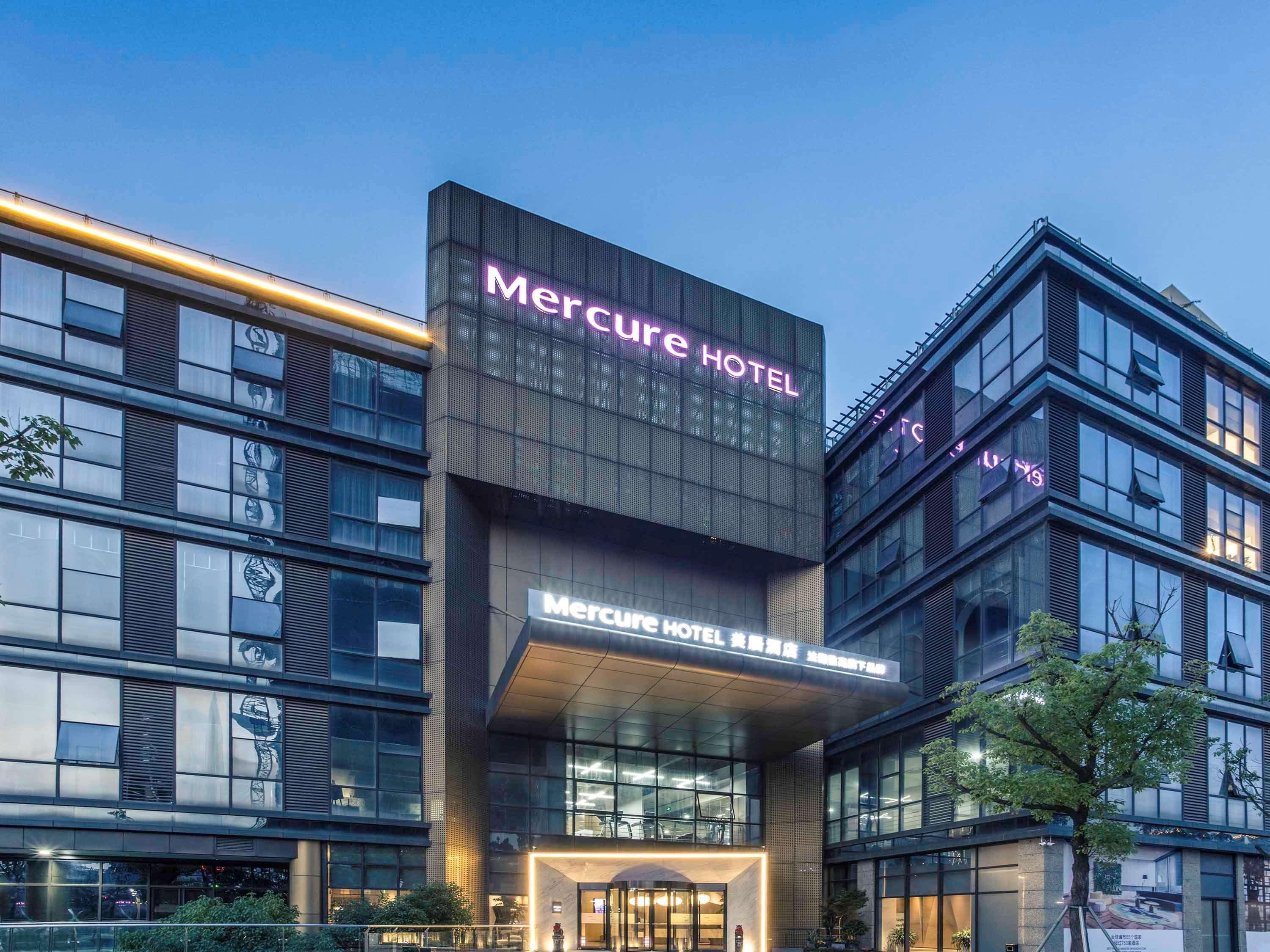 Mercure Suzhou Downtown Hotell Exteriör bild