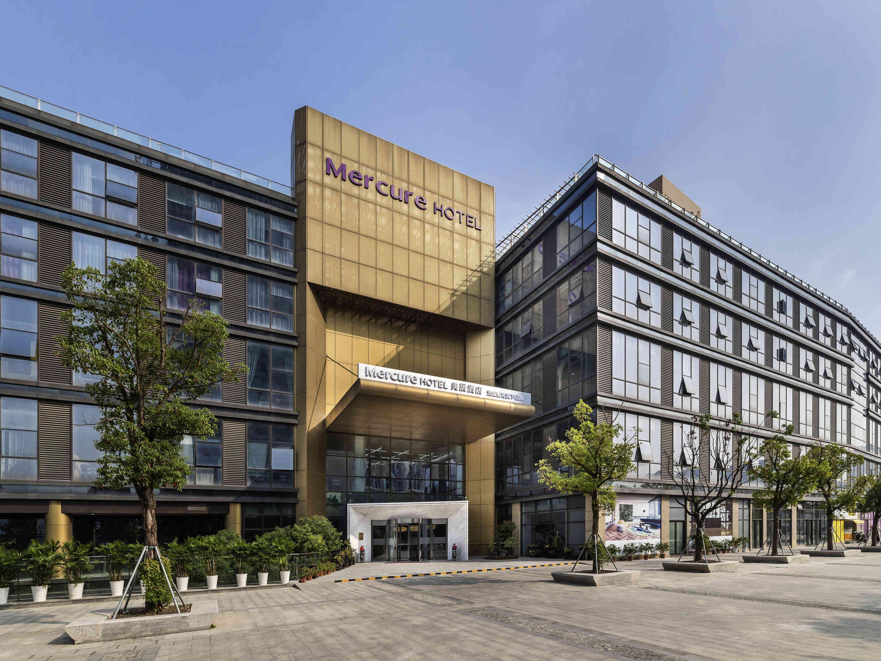 Mercure Suzhou Downtown Hotell Exteriör bild