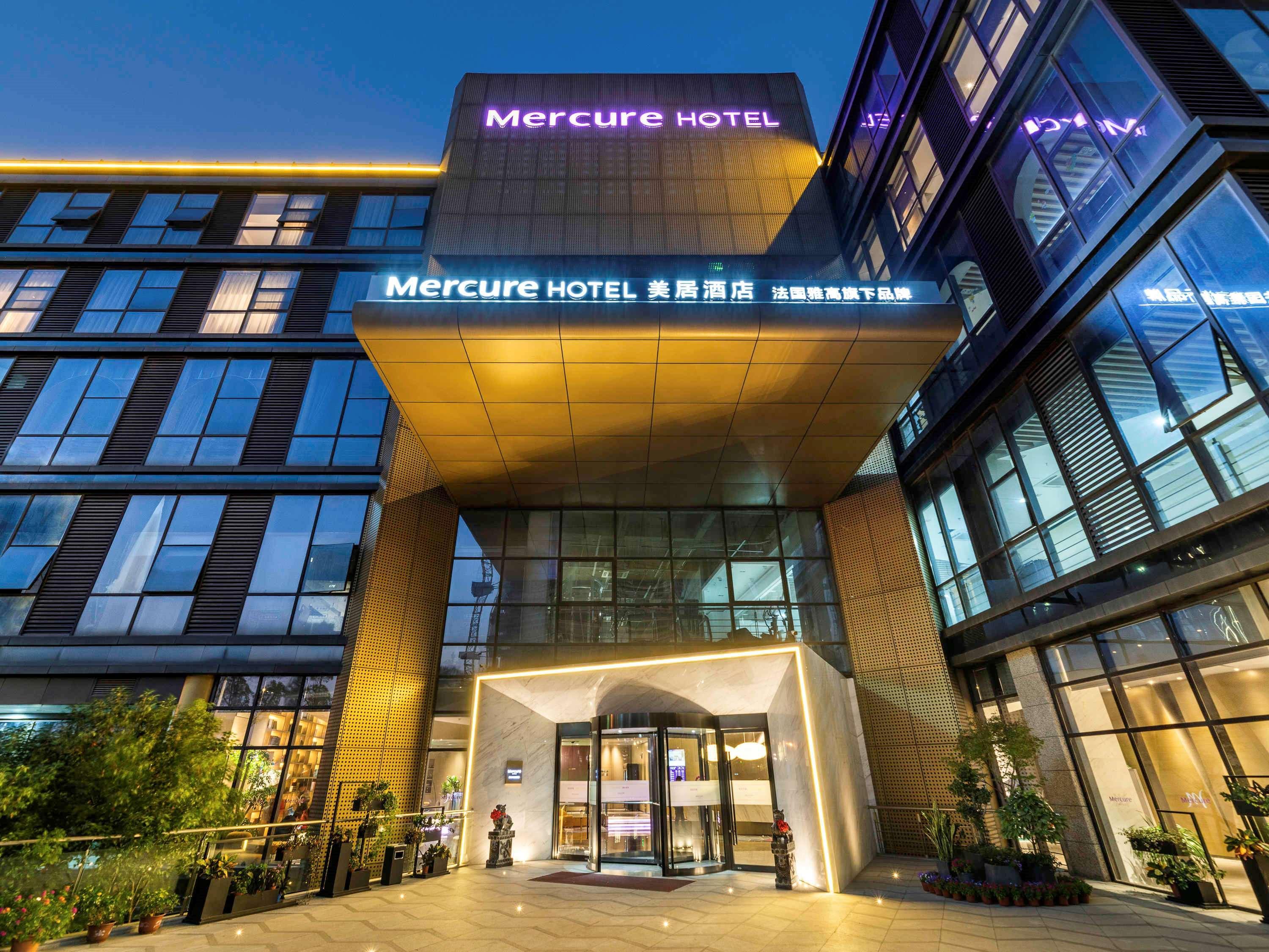 Mercure Suzhou Downtown Hotell Exteriör bild